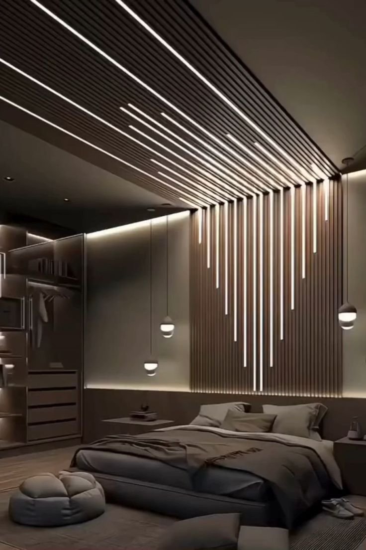 جدار تلفاز من الجبس بورد